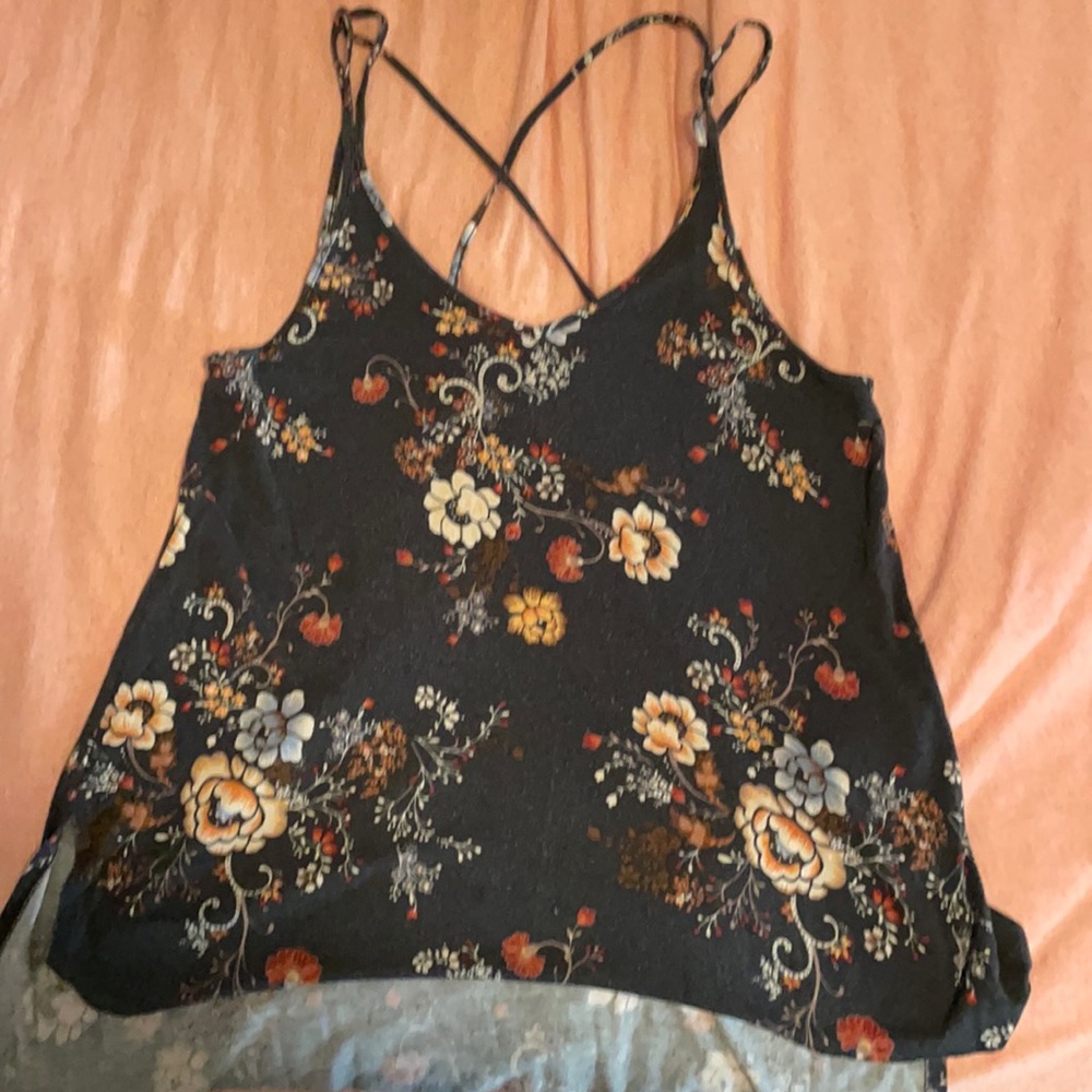 High low tank top